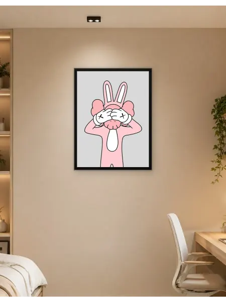 Postersbase Постер Застенчивая розовая кукла 30x40