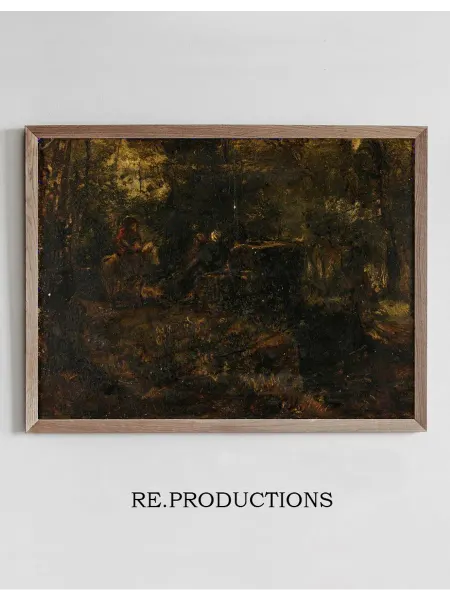 Re.productions Постер Sous-bois - Théodore Rousseau