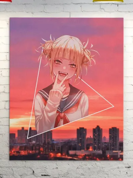 ARTpoly аниме Картина аниме 50×40 на холсте настенная
