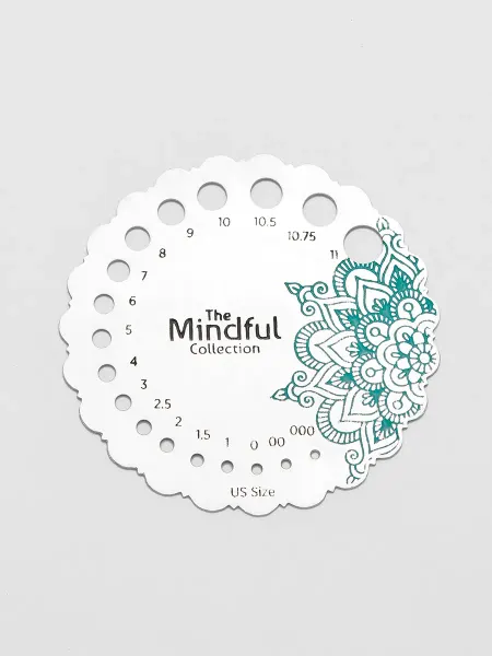 KnitPro Линейка для спиц диаметр Mindful