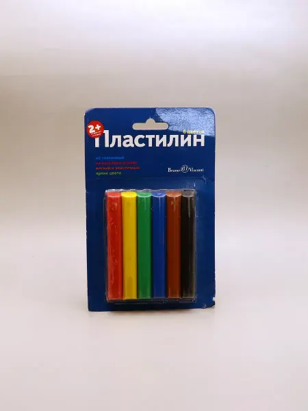 1000 Каталог Пластилин 6 цветов