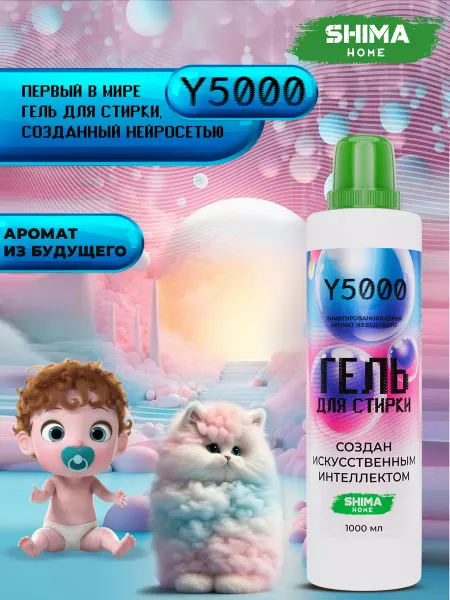 SHIMA HOME Гель для стирки Y5000 1000 мл