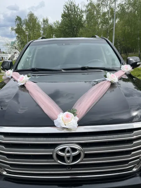 СвадьбаСупеРРР Свадебная лента на капот авто 3 м, 1 шт