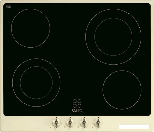 Smeg Варочная панель P864PO электрическая, 4 конфорки