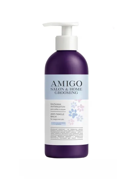 AMIGO Бальзам-антиколтун для собак и кошек, 1000 мл