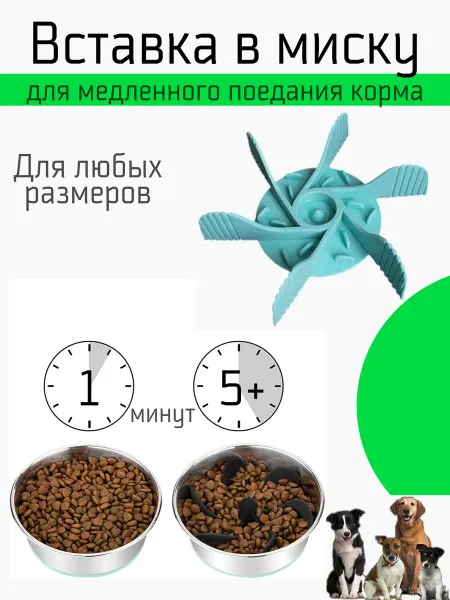 RadMART Вставка в миску для медленного кормления