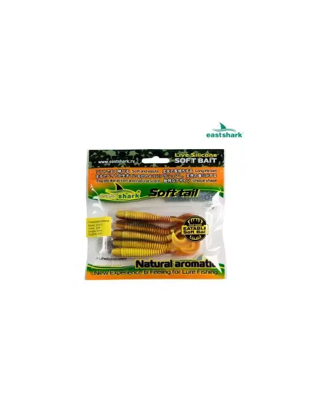 EASTSHARK Силиконовая приманка ES5413 90 мм (5 шт уп) color K085