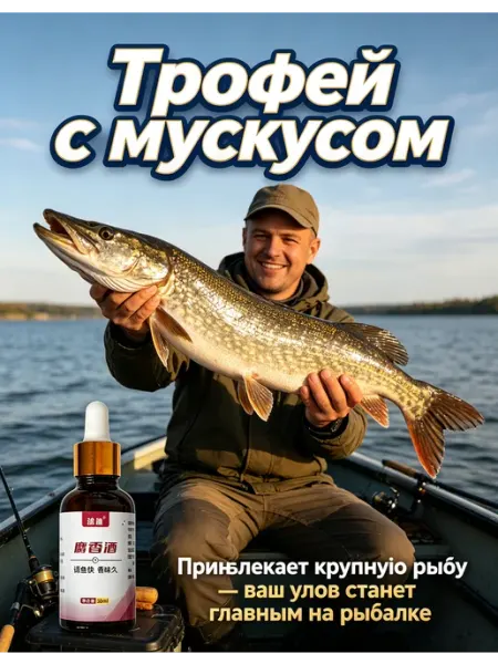 Жидкая приманка для рыбы