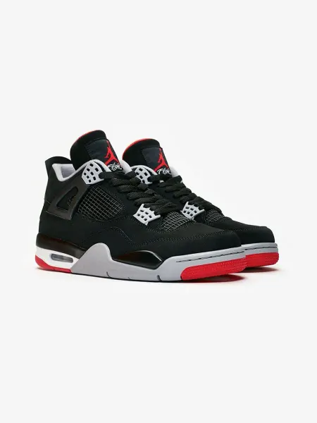 Sole haven Кроссовки подростковые осенние Nike Air Jordan 4 на шнурках
