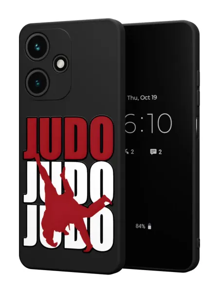 Принт-бутик Чехол на Infinix Hot 30i с принтом Дзюдо