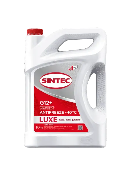 SINTEC Антифриз LUX -40 G12+ красный 10 кг. 756665