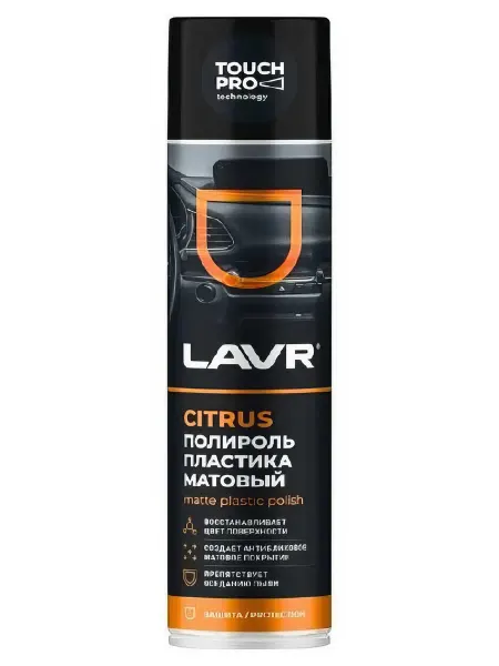 Полироль-реставратор пластика LAVR 400мл