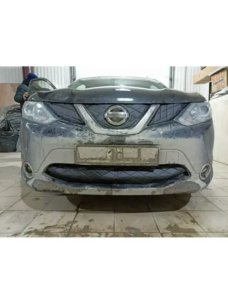 АвтоСтиль Утеплитель радиатора Намордник Заглушка для Нисан Кашкай