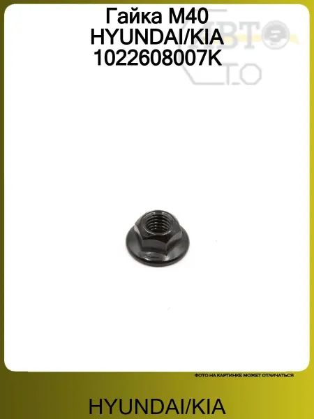 Hyundai/Kia Гайка М40 1022608007K